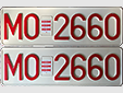 Plate for boats (MO)