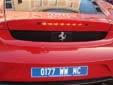 Provisional plate (old style). WW = provisional. MC = Monaco<br>Submitted by Wilma van Ruggink from the Netherlands