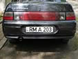 Officials vehicle's plate (old style). RM = Republica Moldova. A = officials
