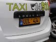 Taxi plate