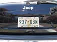Normal plate (rear, 2002 series) from Distrito Federal<br>Trasera = rear