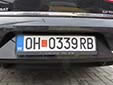 Normal plate. OH / OX = Ohrid