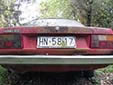 Normal plate (old style) from the former Republic<br>of Serbia and Montenegro. HN = Herceg Novi