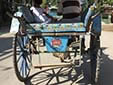 Horse cart plate