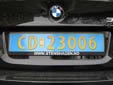 Diplomatic plate. CD = Corps Diplomatique / Diplomatic Corps<br>23 = Cuba