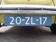Normal plate (old style)