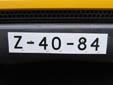 Transit plate. Z = Transit