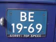 Normal plate (old style)