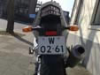 Temporary motorcycle plate