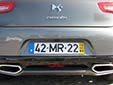 Normal plate. 12 02 = first registered in February 2012