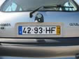 Normal plate. 96 08 = first registered in August 1996