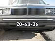 Normal plate (old style)