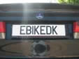 Personalized plate (old style, but still issued on request)