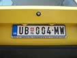 Normal plate. UB / УБ = Ub