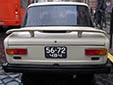 Normal plate (rear, old USSR style)<br>ЧВ = Чернівецька область (Chernivtsi Oblast)