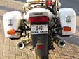 Motorcycle plate (old style)