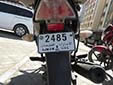 Motorcycle plate