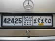 Normal plate (old style)
