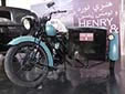 Old-timer motorcycle plate