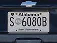 State Government plate. S = state<br>(detailed view of the previous picture)