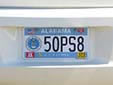 Military private plate 'U.S. Air Force'