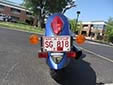 Motorcycle plate