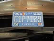 Normal plate (optional 1992 'designer' series) from Pueblo County