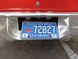 Old-timer plate (old style), for antique vehicles<br>that are registered as collector's item