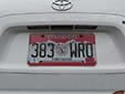 Specialty plate for active, volunteer and retired fire fighters