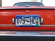 Old-timer plate (2000 series), for antique vehicles<br>that are registered as collector's item
