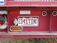 Apportioned permanent trailer plate (inter-state commercial vehicles; 2000 series)<br>PRM = permanent. APP = apportioned