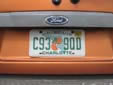 Normal plate (2003 series) from Charlotte County