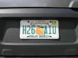 Normal plate (1997 series) from Palm Beach County
