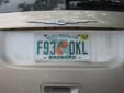 Normal plate (2003 series) from Broward County