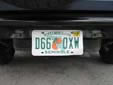 Normal plate (2003 series) from Seminole County