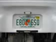 Normal plate (2003 series) from Okaloosa County