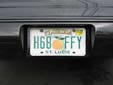 Normal plate (1997 series) from St. Lucie County