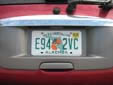 Normal plate (2003 series) from Alachua County