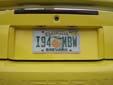 Normal plate (1997 series) from Brevard County