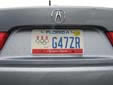 Special interest plate 'U.S. Olympic Spirit'