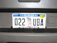 Special interest plate 'United We Stand' (September 11, 2001)