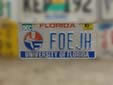 Personalized university plate 'University of Florida' (old style)