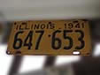 Normal plate (1941 series)