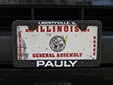 Officials vehicle's plate 'Official House General Assembly'