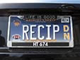 Personalized special interest plate 'Be An Organ Donor'