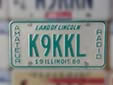 Amateur radio plate (1980 series)