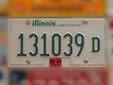 Truck plate (old style). D = 8,001 - 12,000 lbs.
