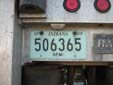 Non-expiring semi-trailer plate