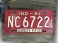 Normal plate (1961 series)