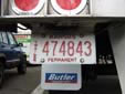 Permanent trailer plate
